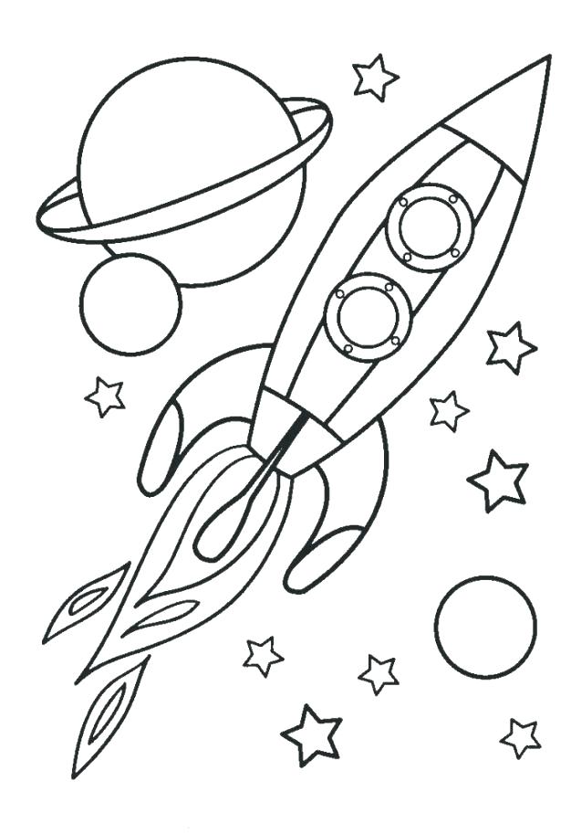 626x913 Space Ship Coloring Pages