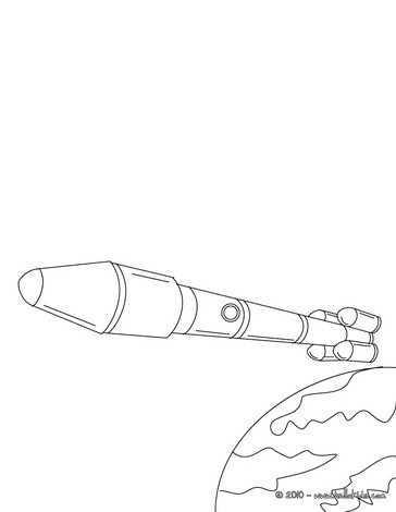364x470 Spaceship Coloring Pages
