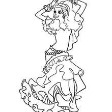 220x220 Spanish Princess Coloring Pages