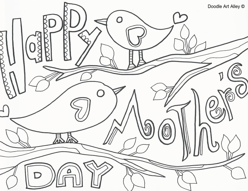 1035x800 Profitable Mothers Day Coloring Pages In Spani