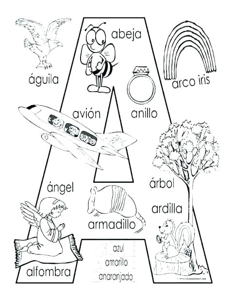 480x621 Coloring Pages In Spanish Free Coloring Pages Spanish Colors