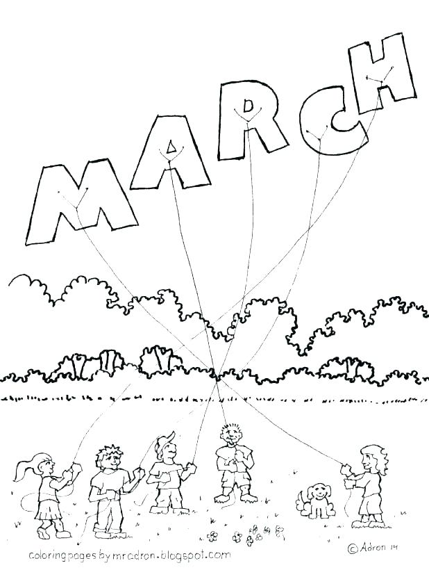 618x820 Coloring Pages For March Coloring Pages For March March Coloring