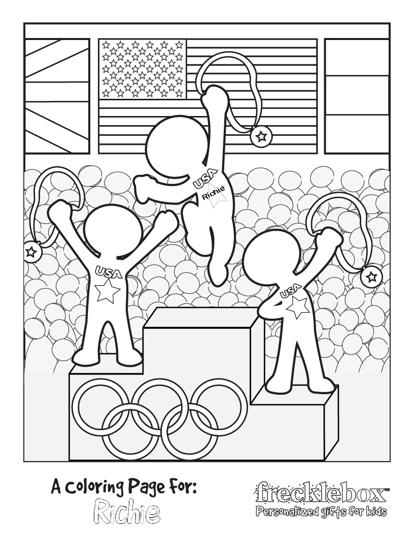 816x1056 Special Olympics Coloring Sheets