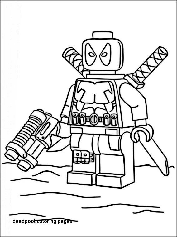 568x758 Lego Marvel Heroes Coloring Pages Lian Speech For Deadpool