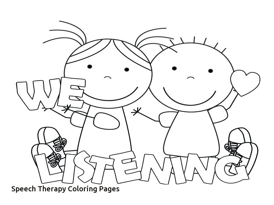 960x720 Speech Coloring Pages Therapy Coloring Pages Page Therapeutic