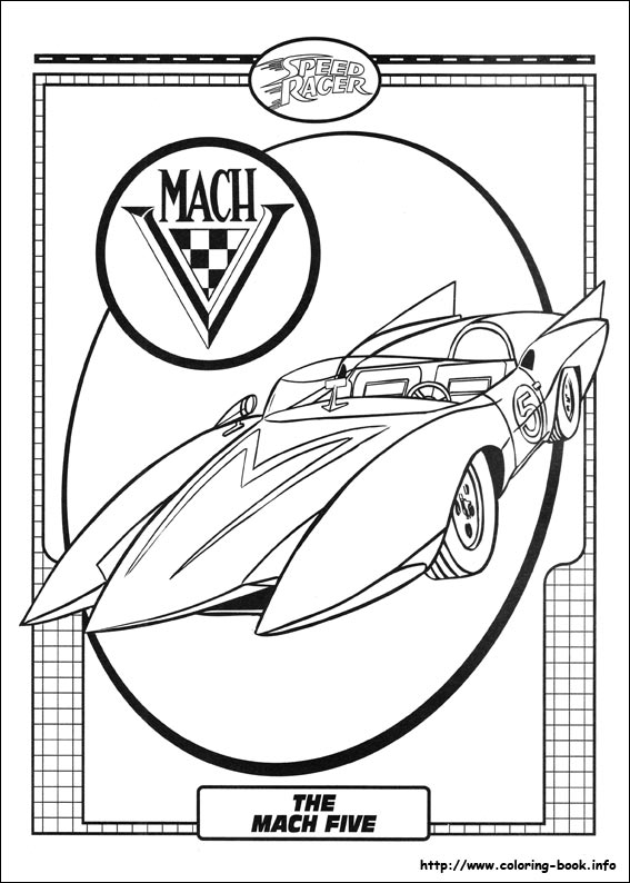 567x794 Racer Coloring Picture
