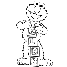 230x230 Elmo Printable Coloring Pages Printable