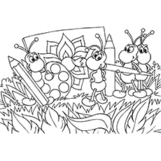 230x230 Top Free Printable Bug Coloring Pages Online