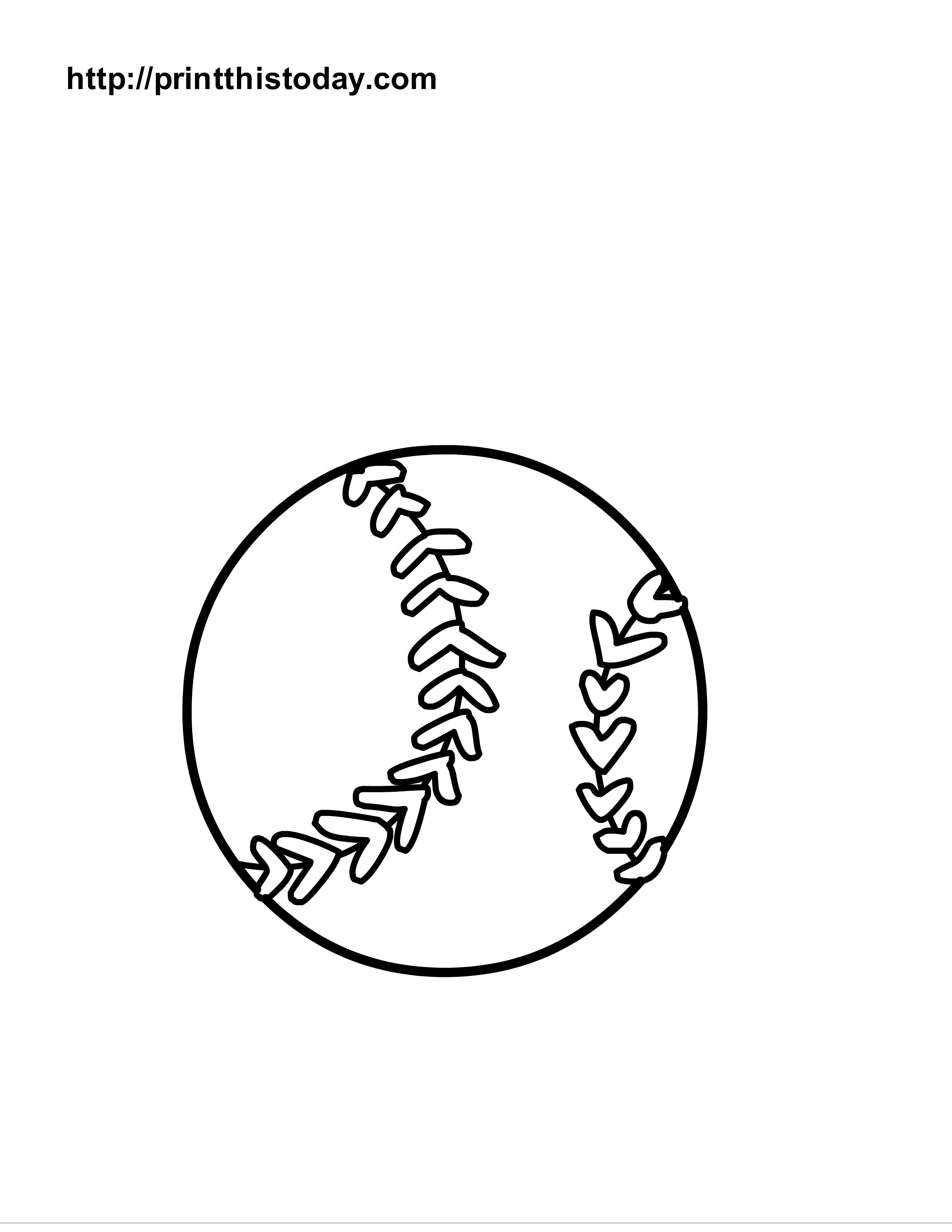 2550x3300 Free Printable Sports Balls Coloring Pages
