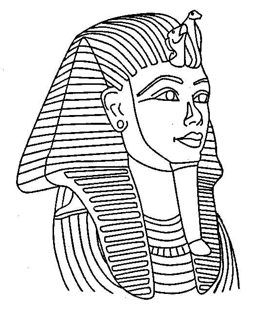 530x636 Sphinx Coloring Page