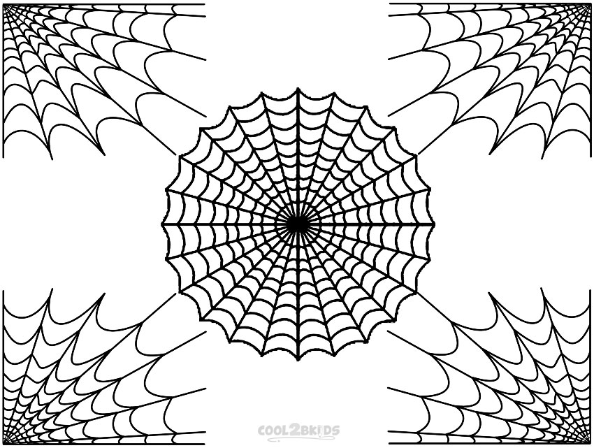 850x641 Spiderman Web Coloring Pages Printable Spider Web Coloring Pages