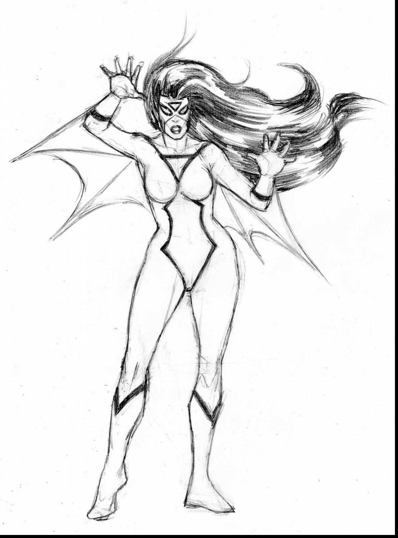 1300x1760 Spider Girl Coloring Pages Color Colouring