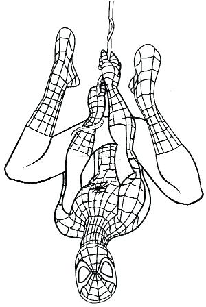 300x448 Spider Man Coloring Sheets Cool Printable Coloring Pages