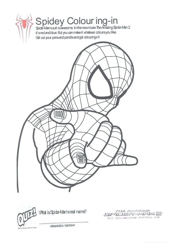 588x800 Spiderman Pictures To Color In Addition To Amazing Spider Man