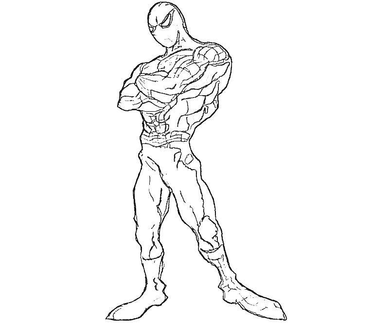 800x667 Spider Man Coloring Pages Coloring Pages For Kids