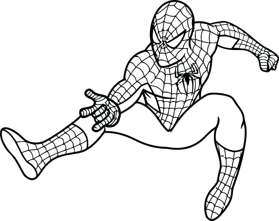 948x751 Coloring Pages Spider Man Color Page Print Coloring Coloring Pages