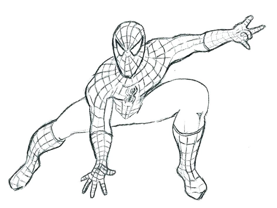 945x709 Spiderman Coloring Pages Pdf Download Black Spiderman Coloring