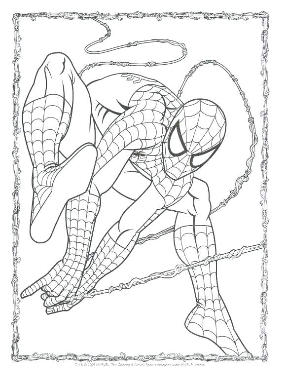 580x780 Spider Sense Spiderman Coloring Pages Coloring Collection
