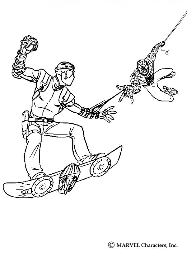 616x850 Spider Man Coloring Pages