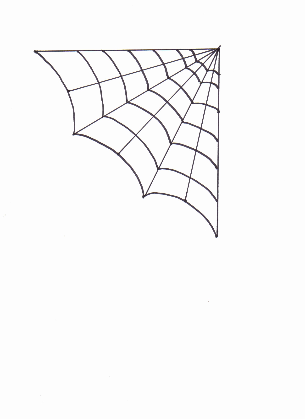 1275x1754 Spider Web Coloring Pages Elegant Spider Web Drawing