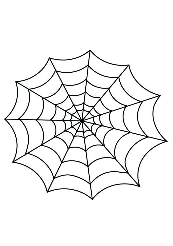 Spider Web Coloring Pages To Print at GetDrawings | Free download