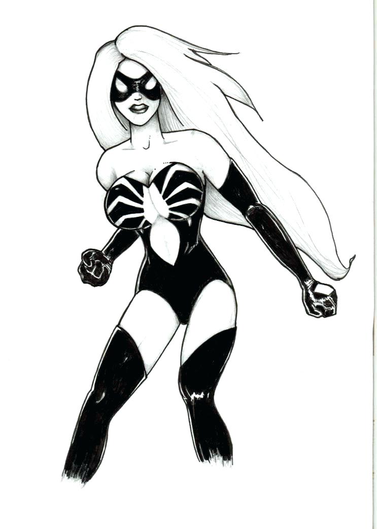 743x1044 Spider Woman Colouring Pages Creative Design Wonder Woman Coloring