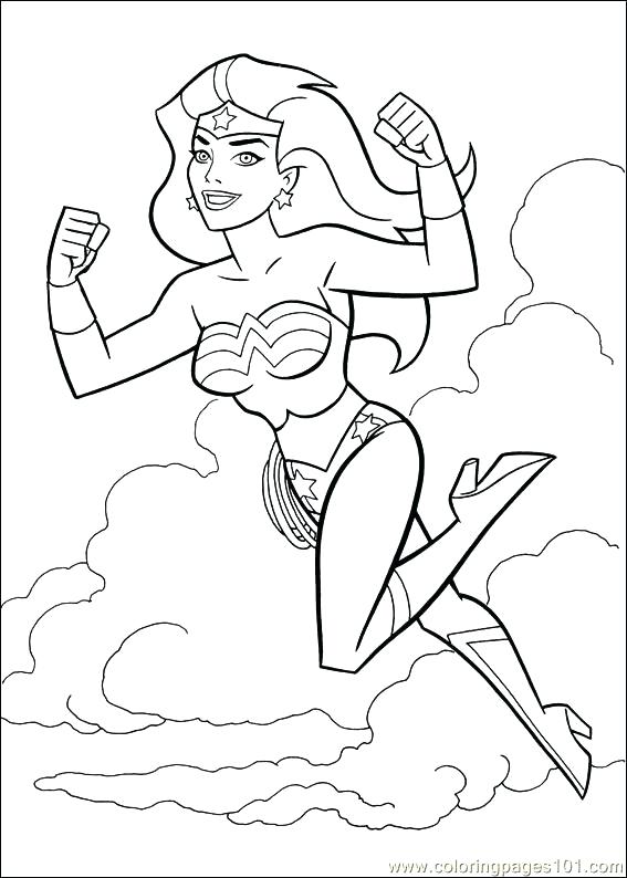567x794 Wonder Woman Coloring Pages Wonder Woman Coloring Page Spider