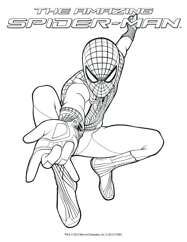 618x800 Stunning Spiderman Venom Coloring Pages Amazing Spider Man