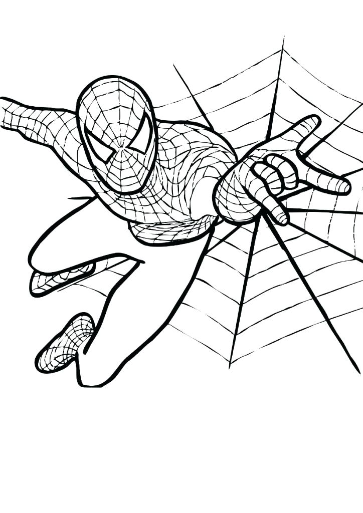 724x1024 Spiderman Cartoon Coloring Pages Cartoon Coloring Pages Free
