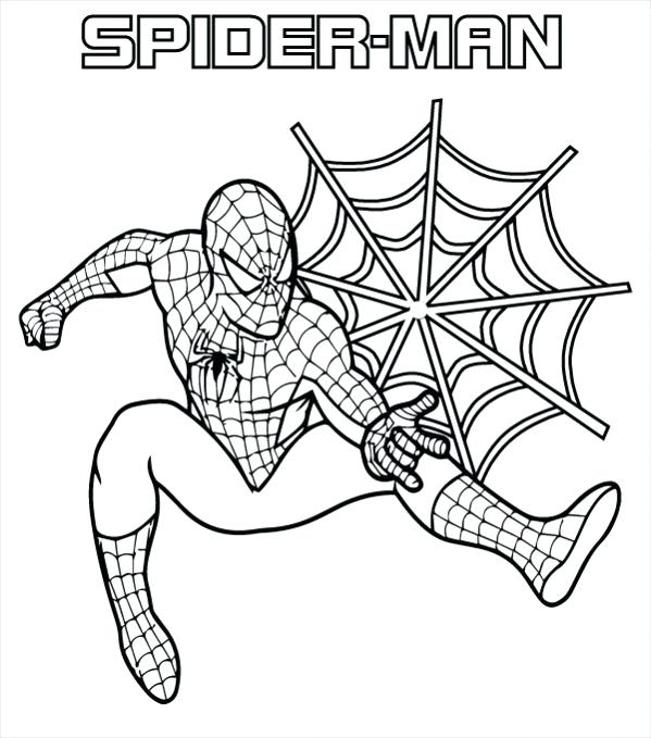 599x679 Spiderman Coloring Pages Online Coloring Pages Coloring Spiderman