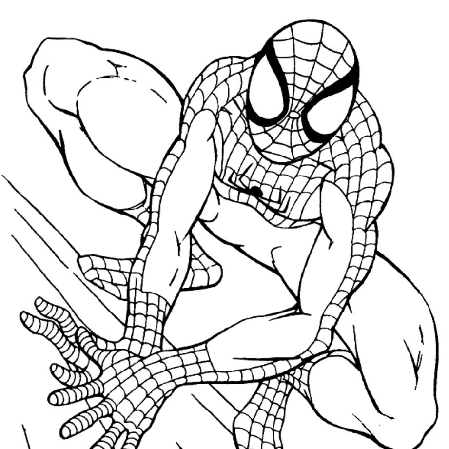 921x921 Emerging Spiderman Coloring Pages Ideas At Pdf Auto Market Me