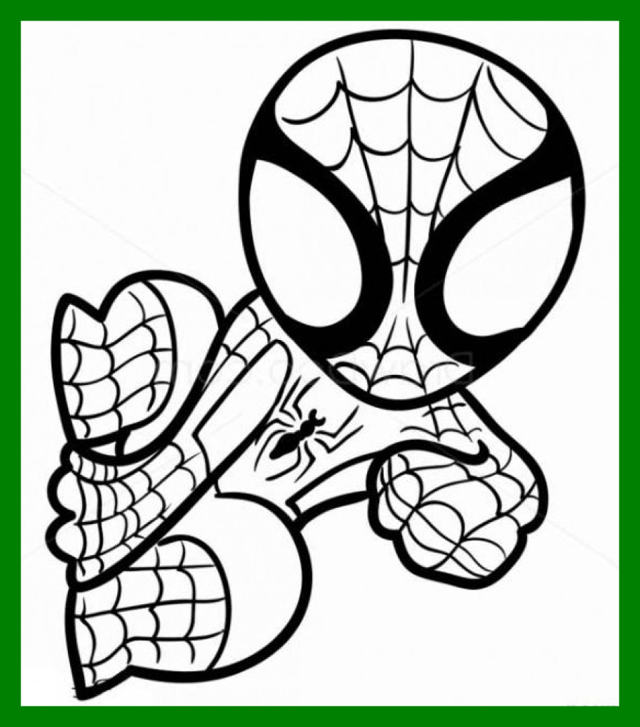 896x1018 Inspiring Spiderman Coloring Pic For Pages To Print Ideas