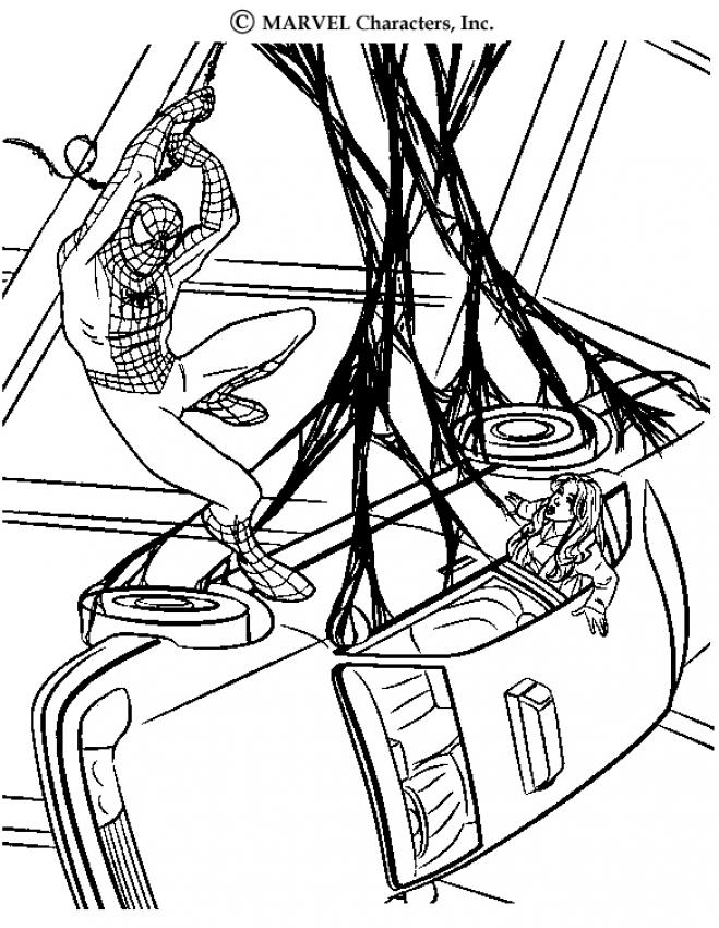 659x850 Spider Man Coloring Pages
