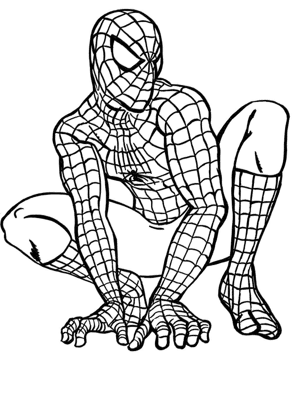 1000x1343 Free Coloring Book Spiderman Coloring Pages New