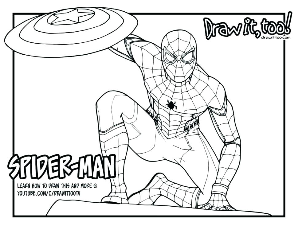 970x749 Spiderman Coloring Pages Free To Print Spider Man Coloring Pages