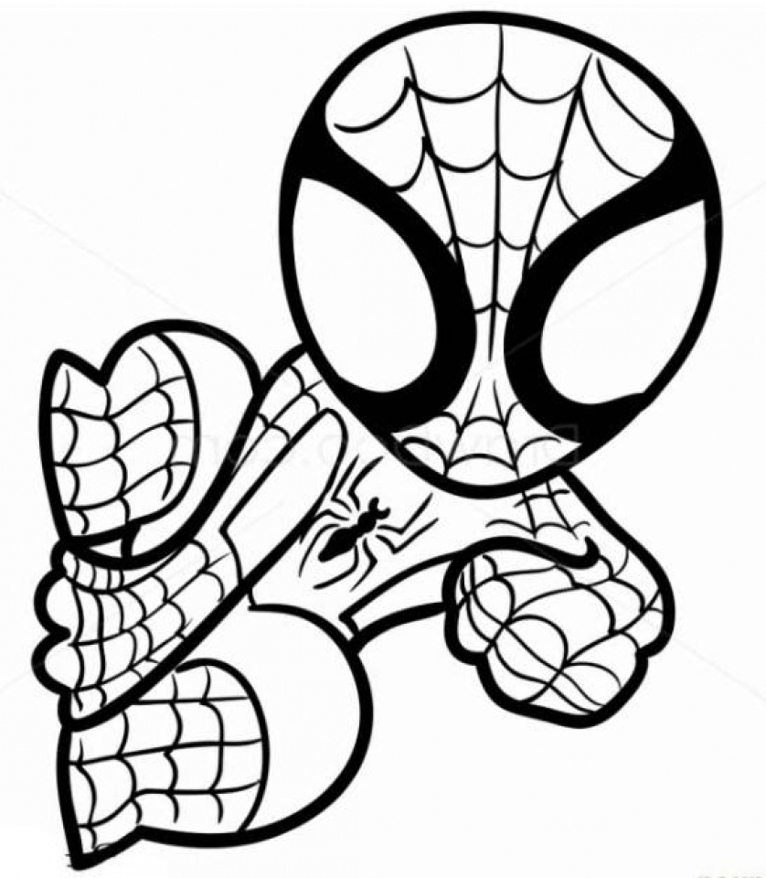 838x960 Free Spiderman Coloring Pages Get This Printable Spider Man