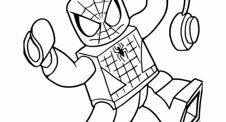 724x393 Spider Man Coloring Page Coloring Pages Spiderman Colouring Pages