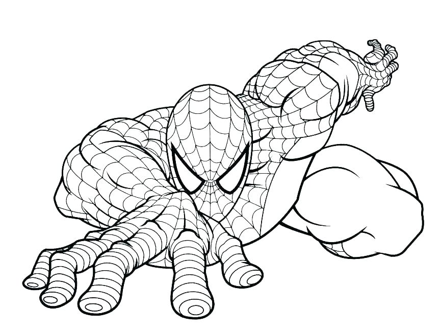 863x650 Spiderman Coloring Sheets Coloring Pages Free Amazing Coloring