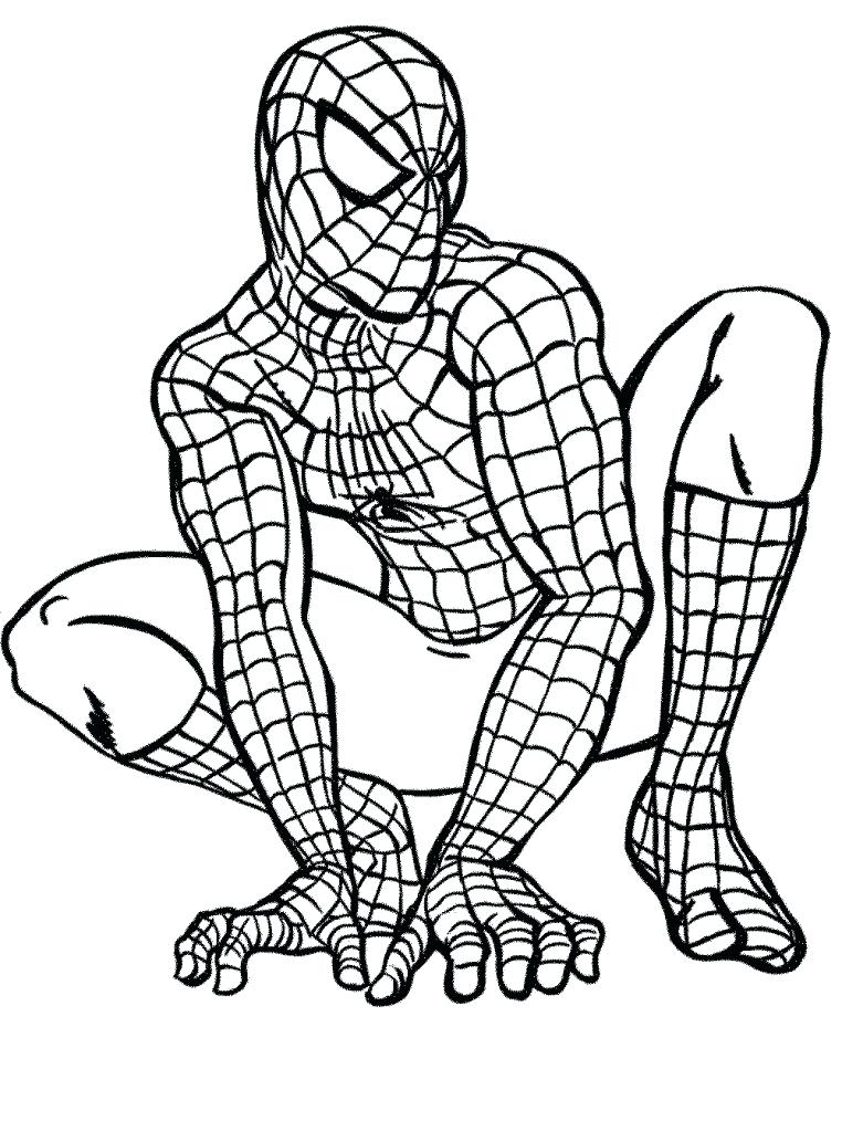 762x1024 Spiderman Color Page Beautiful Spider Man Coloring Pages In Print
