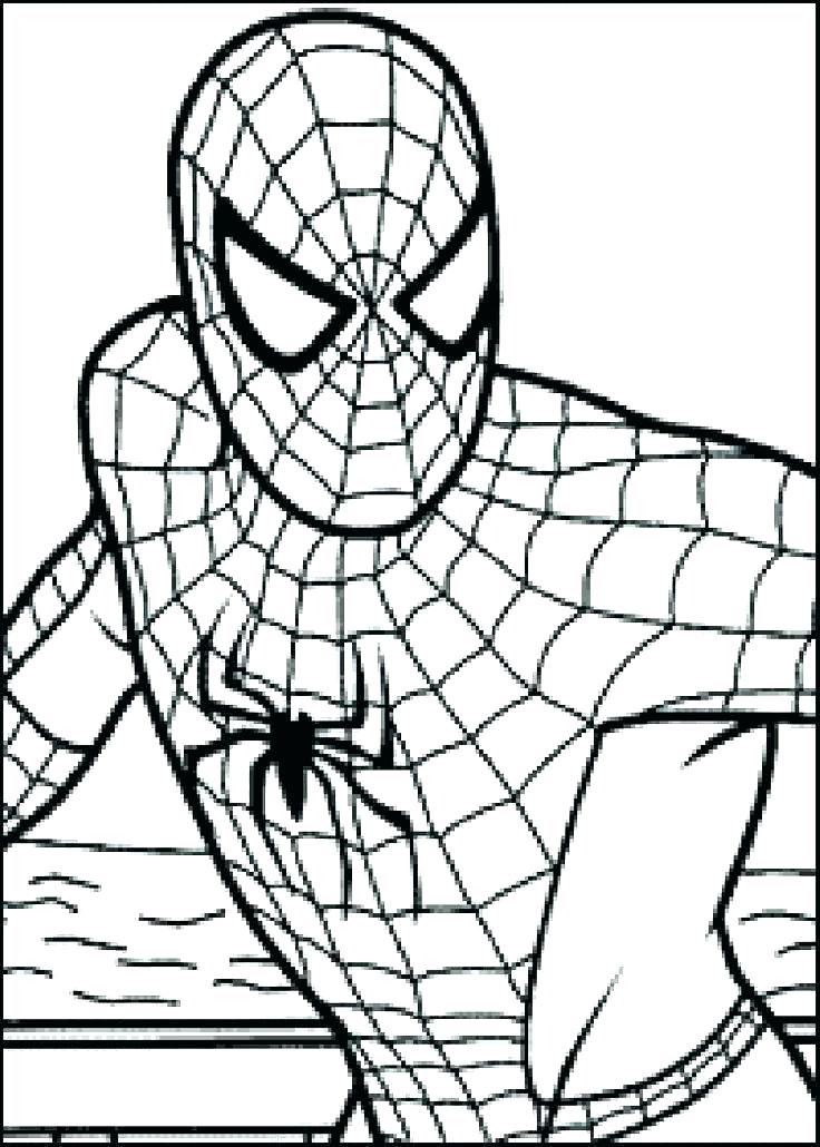 736x1030 Spiderman Coloring Pages Coloring Pages The Amazing Spider Man