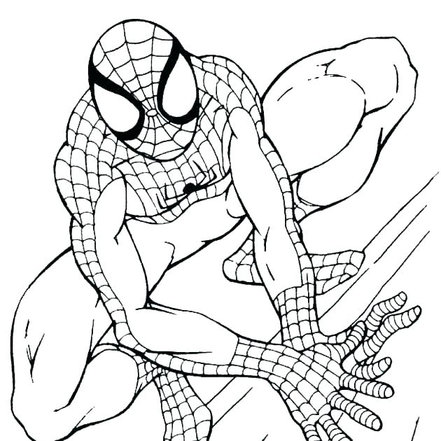 630x630 Exciting Amazing Spider Man Coloring Pages Coloring Pages Online
