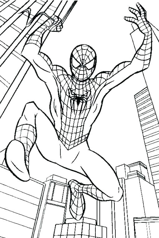 510x764 Spider Man Coloring Pages Free Coloring Pages Spiderman Coloring