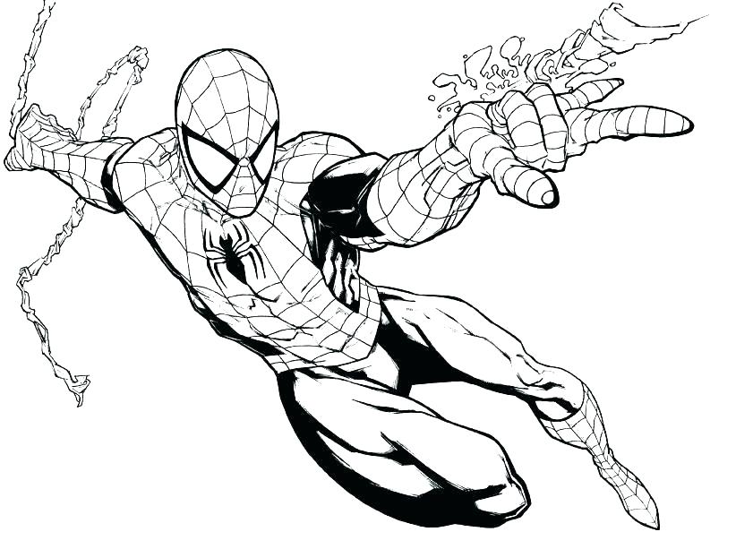 841x613 Spider Man Homecoming Coloring Pages Plus Printable Coloring Pages