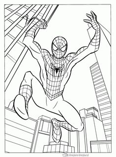 236x318 Spiderman Coloring Page From The New Spider Homecoming Movie More