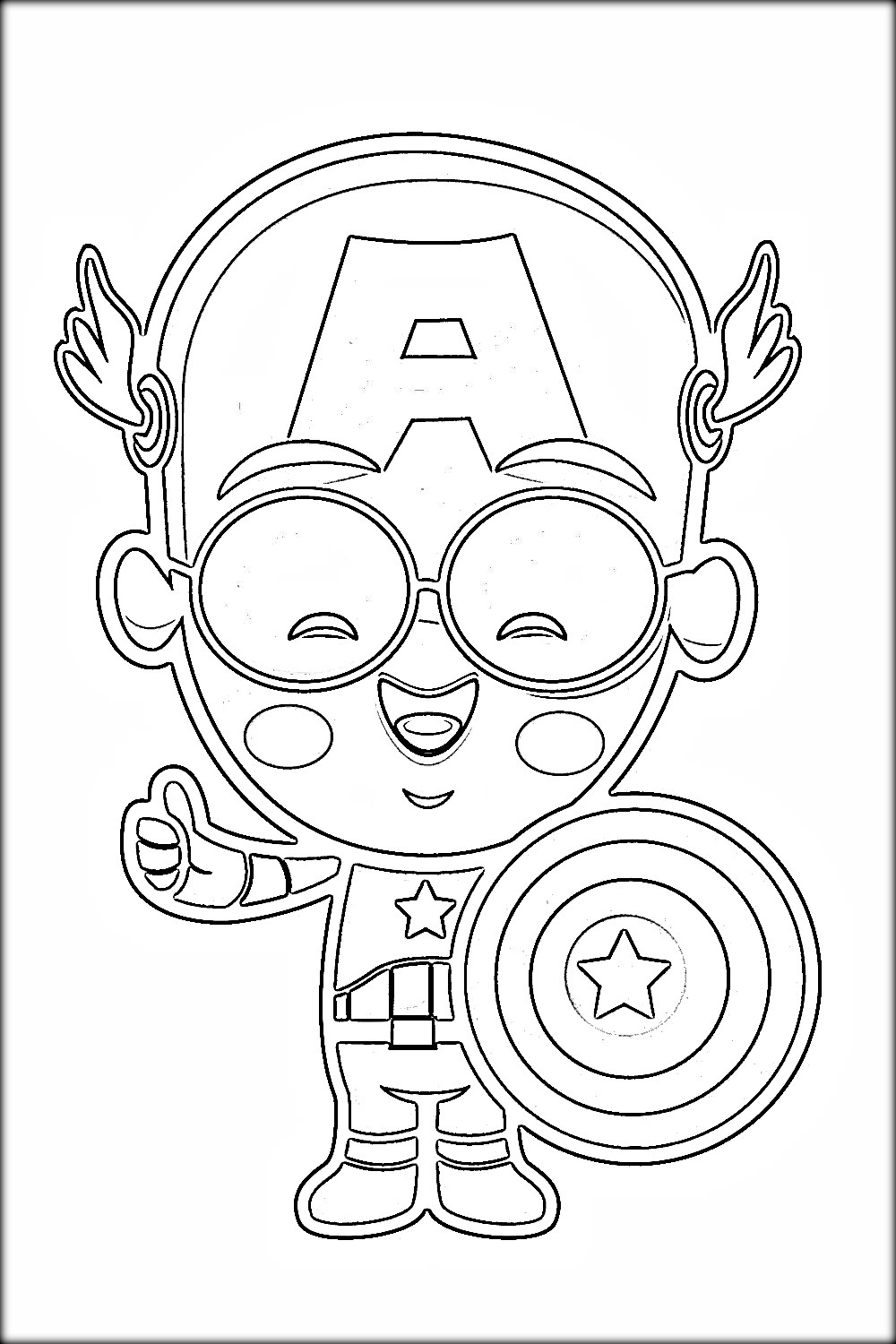 1000x1500 The Spiderman Homecoming Steals Captain America Shield Coloring