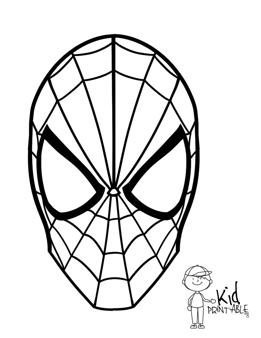850x1100 Free Printable Spiderman Coloring Pages Coloring Pages Guru