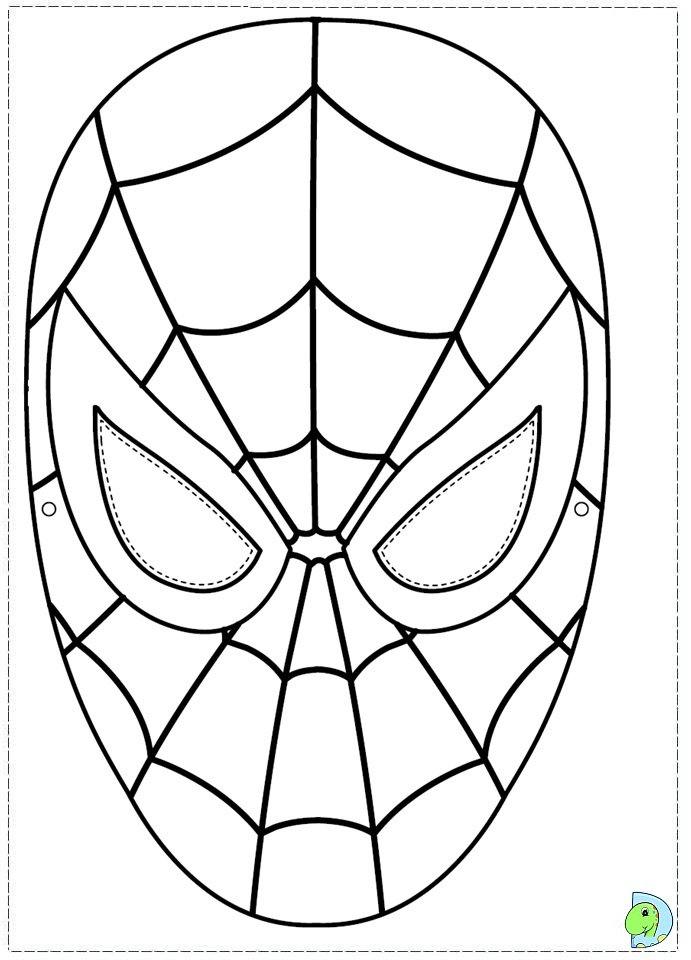 691x960 Spiderman Coloring Page