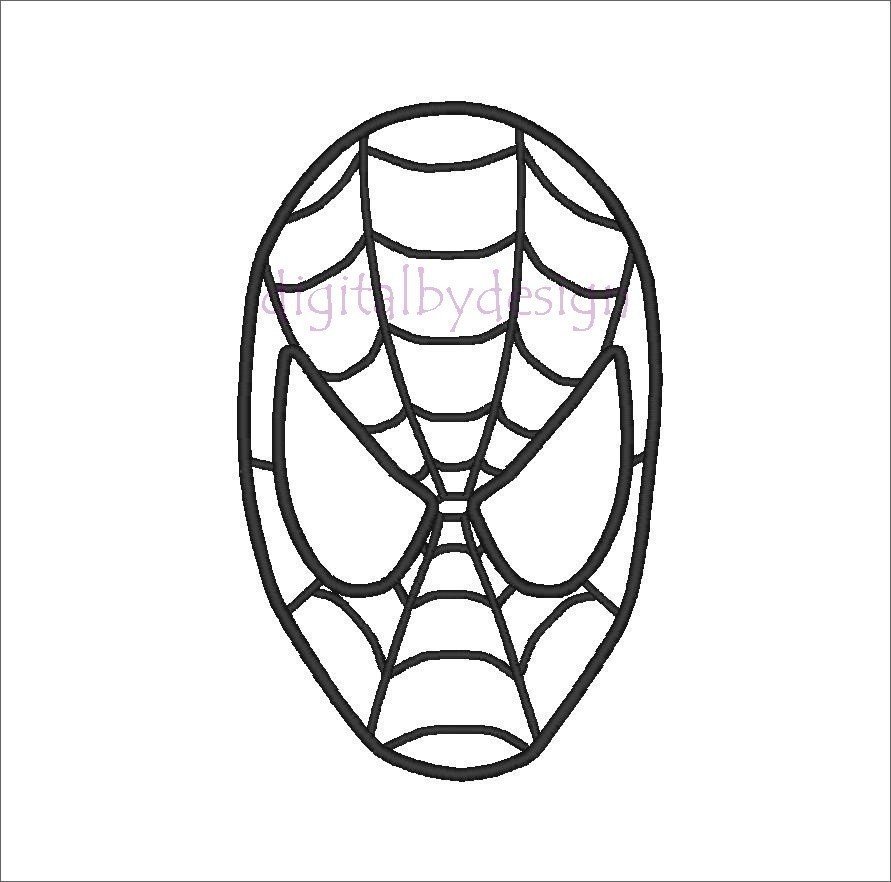 891x882 Best Photos Of Spider Man Mask Template Printable
