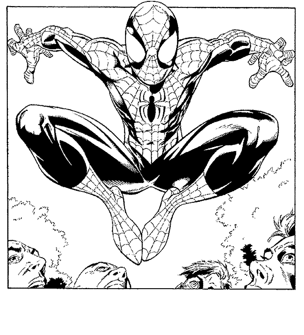 1000x1102 Spiderman Venom Coloring Pages