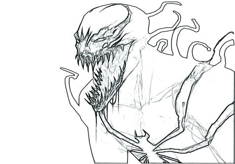 476x333 Spiderman And Venom Coloring Pages Venom Coloring Pages Printable